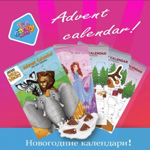 Chocolate Advent calendar New Year