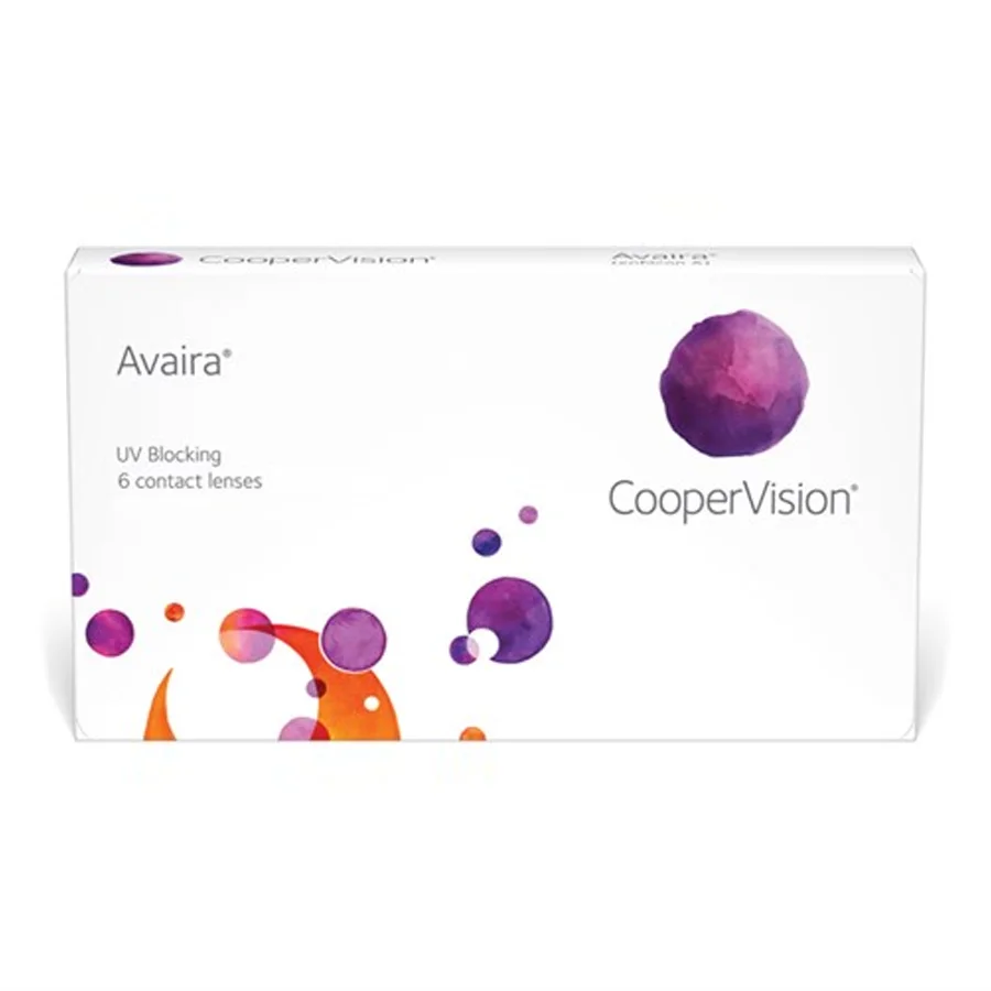 Силикон-гидрогелевые контактные линзы Avaira 6pk