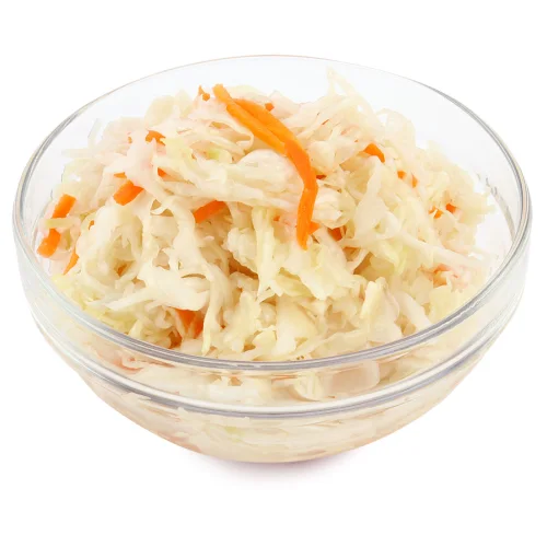 Cabbage sauer with carrots weights