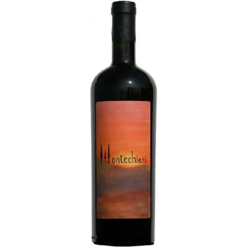 Wine protected geographical indication of the Tuscany region aged red dry «Montechiari Merlot Tuscany IGT« (Montechiari Merlot Toscana IGT) in C / Booth. EMK. 0.75 l.