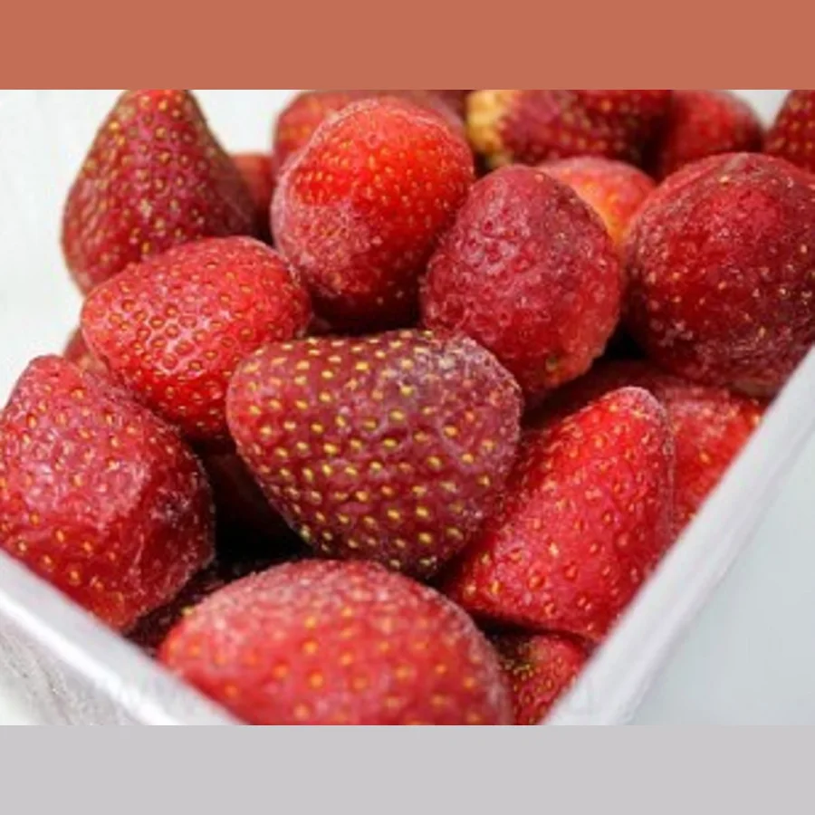 Fresh frozen strawberries, whole (1 kg)