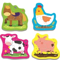 Animals on the Farm Baby Classic Puzzle Trefl 36070 