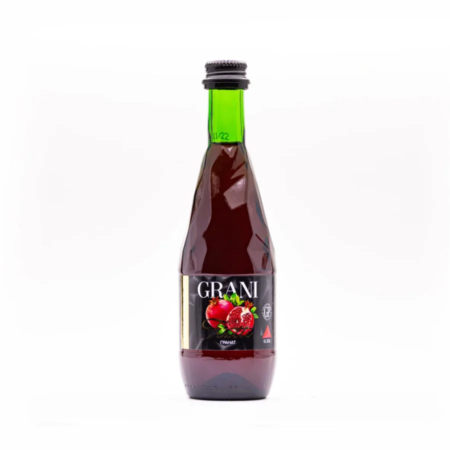 Premium lemonade "Grani" Pomegranate 0.33L