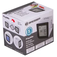 Desktop Watches Bresser Flipme Alarm Clock, Silver