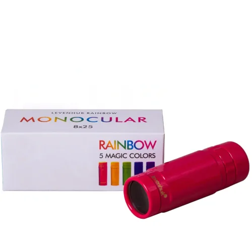 Monocular Levenhuk Rainbow 8x25 Red Berry
