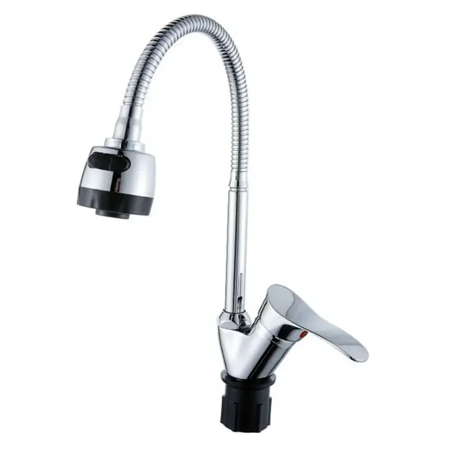 Kitchen mixer Everest Top with flexible expulsion