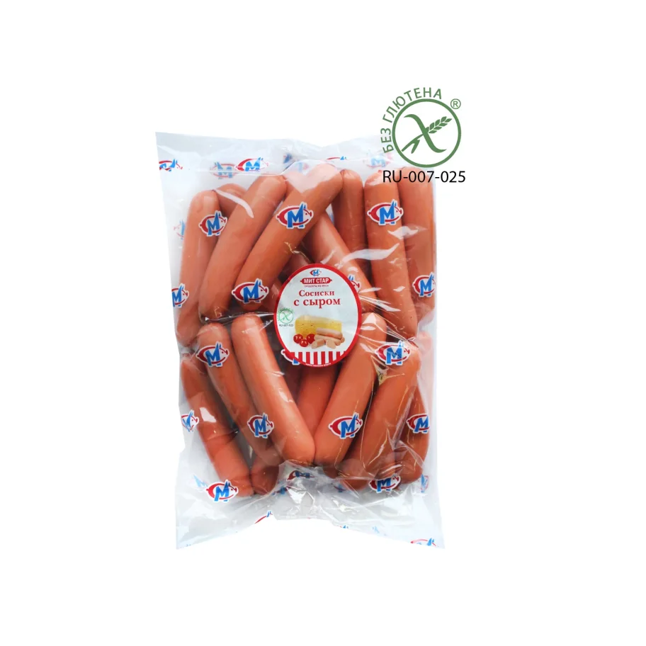 Sausages "With cheese " WITHOUT GLUTEN