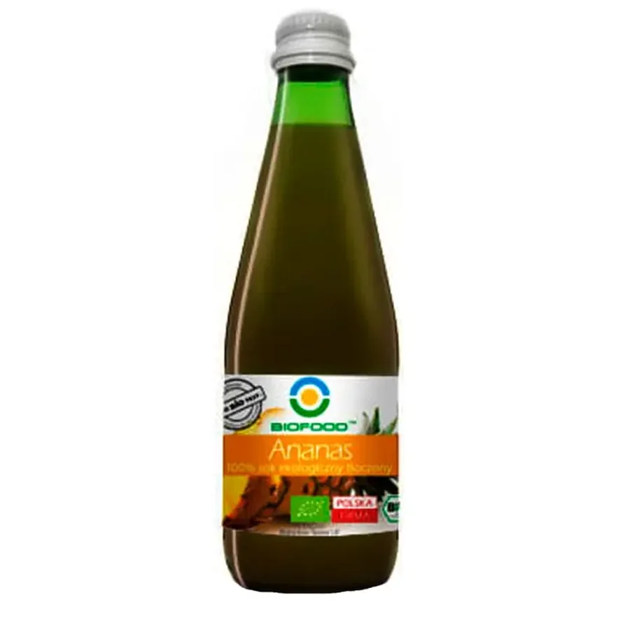 Natural organic juice from pineapple