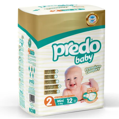 Подгузники Predo baby № 2 (3-6 кг) 12 шт