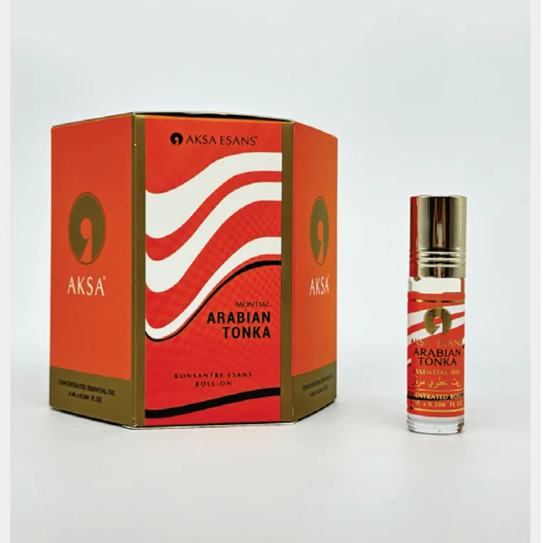 Turkish oil perfumes perfumes Wholesale ARABIAN TONKA Aksa 6 ml