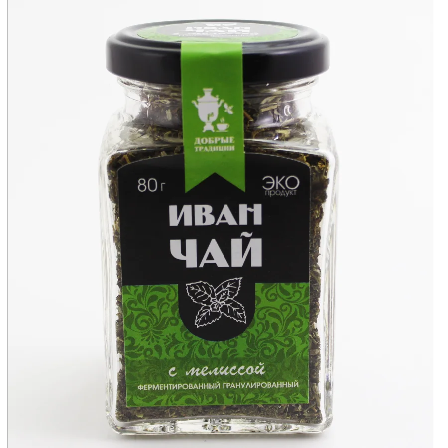 Иван-чай гранулированный с мелиссой, 80г