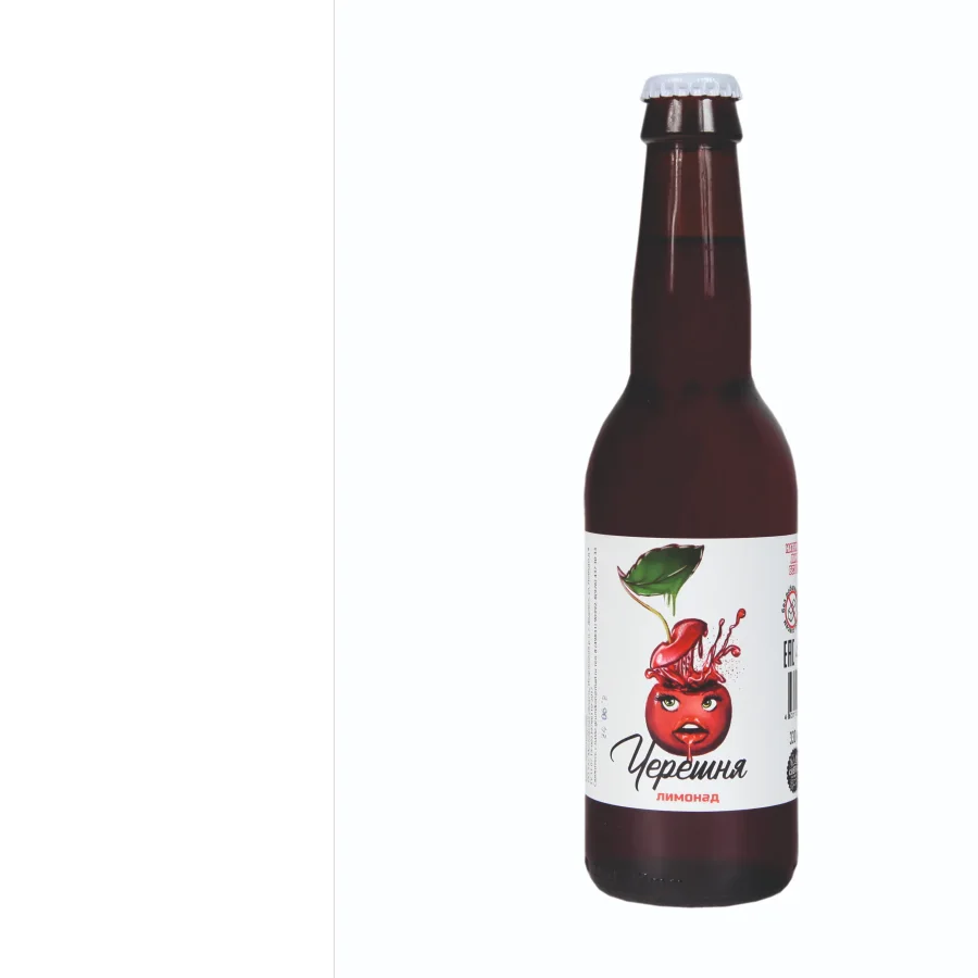 Напиток безалкогольный газированный сокосодержащий торговой марки: «Custom Fresh» (Кастом Фреш») Черешня  БЕЗ САХАРА