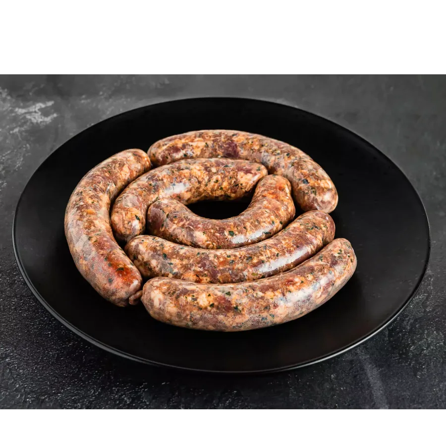 Italian sausages with fennel seeds