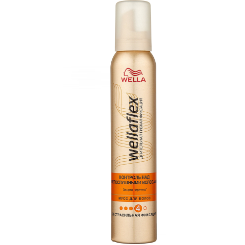 Wellaflex Mousse control over naughty hair ESF