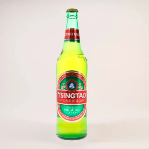 Пиво Циндао (Tsingtao) светлое 0,64 л