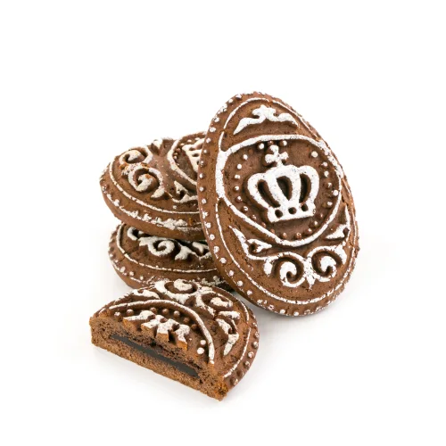Gingerbread "Crown" printed with filling (chocolate)