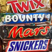 Twix Chocolate Bars,Bounty,Mars Bars,Milka Chocolate,snikers bars,Milky way bars