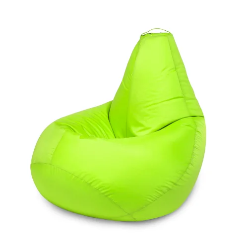 Bag chair "pear", Standard size, oxford, light green neon b_019