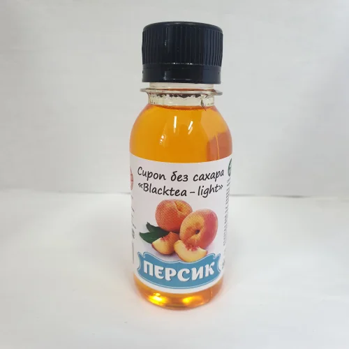 Syrup without sugar peach