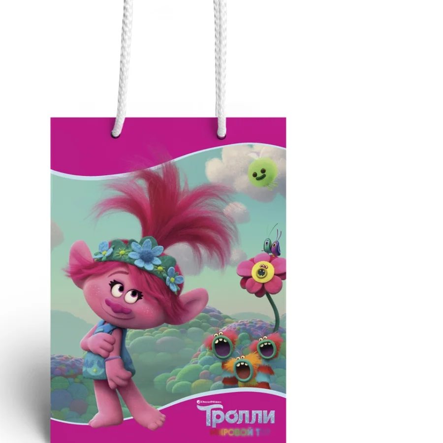 Trolls. Large gift package-3, 220*310*100 mm