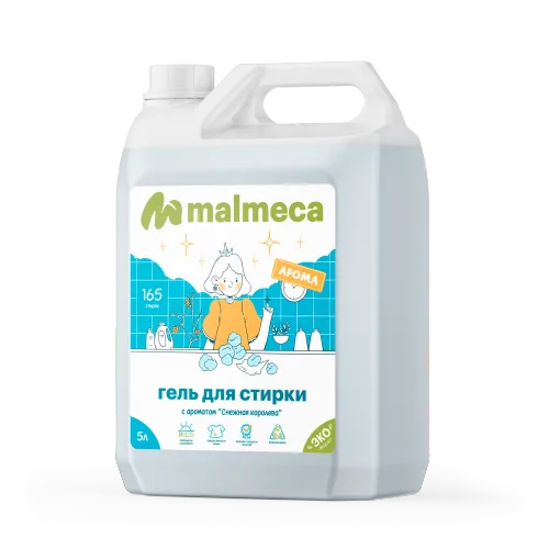 Laundry gel with the fragrance of the Snow Queen Malmeca 5l