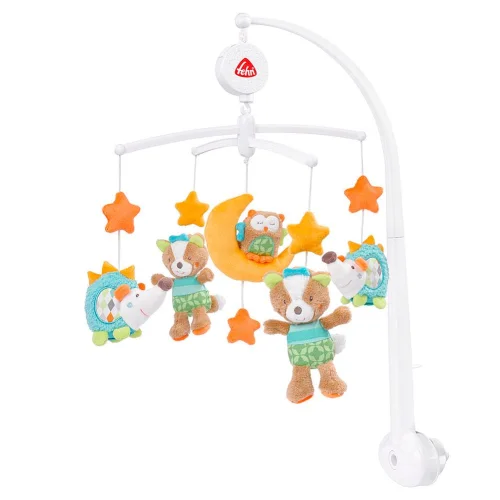 Mobile Sleeping Forest Musical Toy Fehn 071214