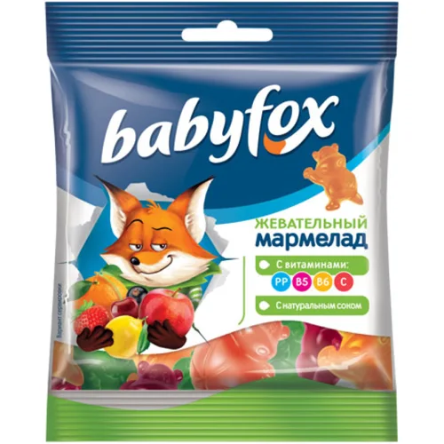 Babyfox hippos Chewing Marmalade 30g