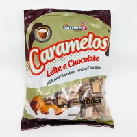 Карамель (Жевательная конфета) со вкусом шоколада и молока (600г)