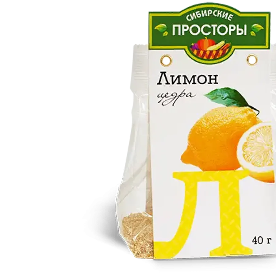 Цедра лимона "Сибирские Просторы" (40гр)