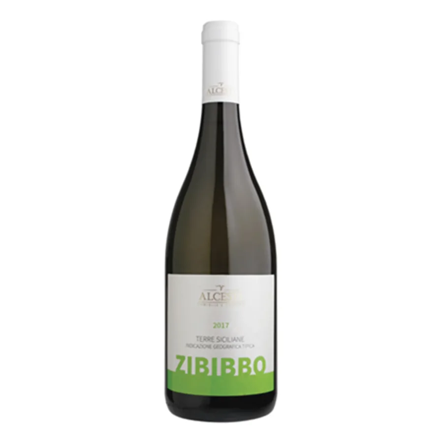 Wine protected geographical indication Dry white region Sicily «Assti Zibibbo Igt Terre Schilian» 2018 12.5% ​​0.75