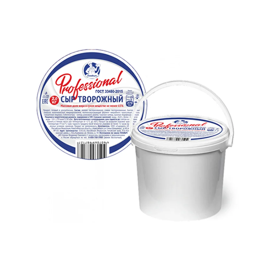 Cheese cottage cheese Professional from natural milk