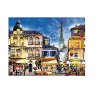 French Alley Wooden Puzzle Trefl 20142