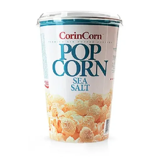 "Corincorn" cup ready popcorn with salt