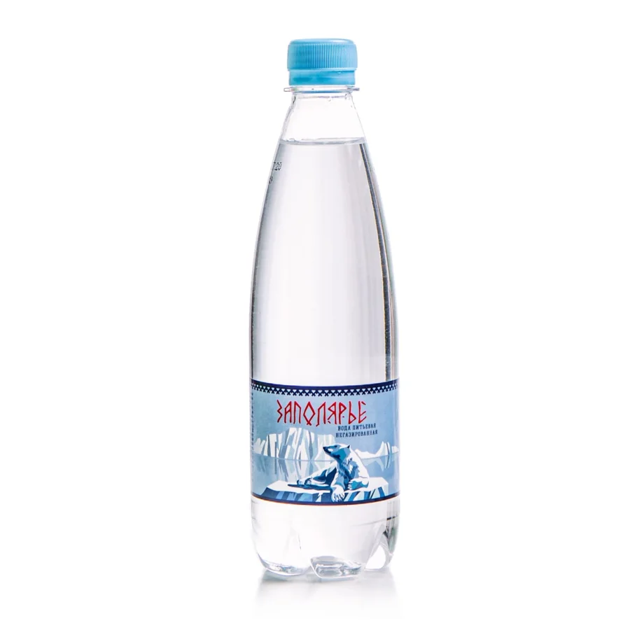 Вода негазированная «Заполярье» 0.5 л