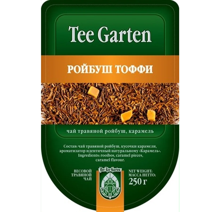 Tee Garten Ройбуш-Тоффи, чай травяной ройбуш, карамель