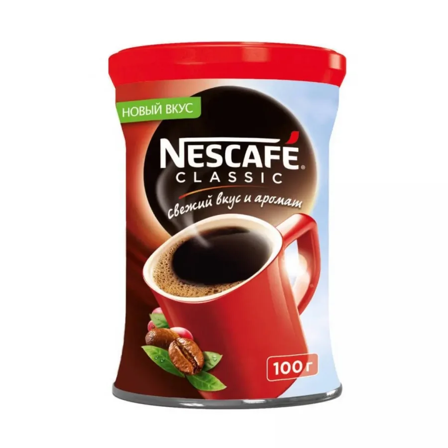 Кофе растворимый Nescafé Classic ж/банка 100г