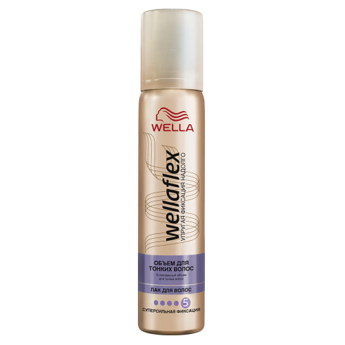 Wellaflex hair polish Volume for thin hair Supersensile fixation