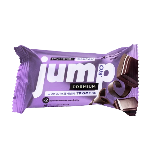 JUMP PREMIUM PROTEIN Конфеты протеиновые орехово-фруктовые «Шоколадный трюфель»