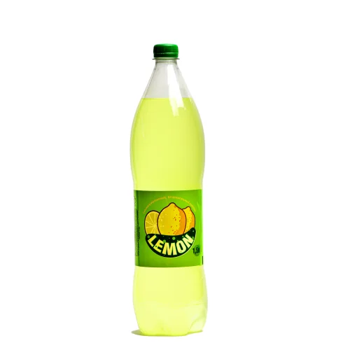 Лимонад со вкусом «Лимон» 1,5 л сильногазированный "Жемчужина Поречья"
