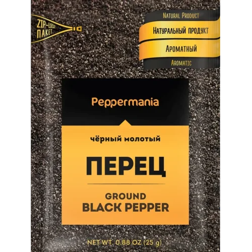  Peppermania Ground Black Pepper 