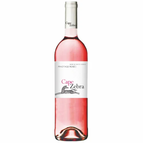 Protected appellation of origin semi-dry pink wine of the Western Cape region "CAPE ZEBRA ROSE" 12% 0.75