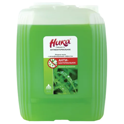 Liquid disinfectant soap 5 l, NIKA "Freshness", antibacterial
