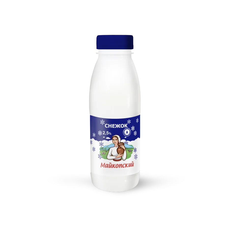 Sour milk yogurt drink "Snowball"
