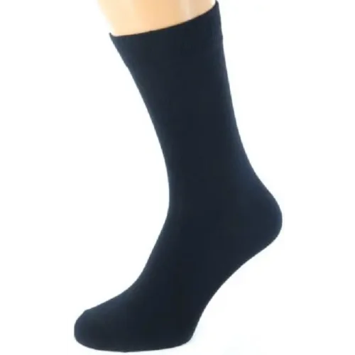 Men's socks 11-011 Cotton black