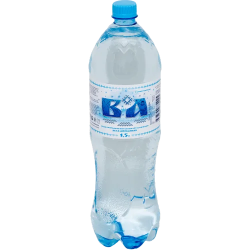 Вода природная питьевая артезианская негазированная 1,5 л