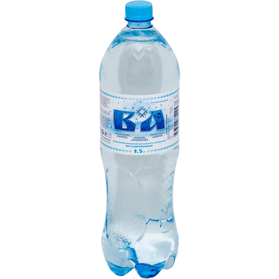 Вода природная питьевая артезианская негазированная 1,5 л