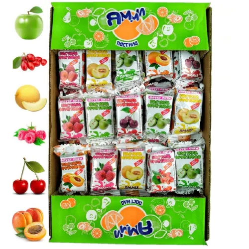 Wholesale Fruit Pastille Yammi Assorted flavors without sugar 1 kg