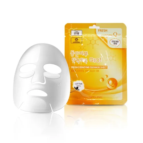 Fabric Face Mask Coenzyme Fresh Coenzyme Q 10 Mask Sheet
