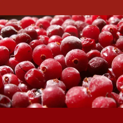 Cranberry quick-frozen