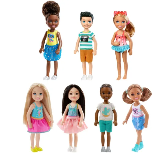 Chelsea Club Barbie Doll Family DWJ33 in assortment